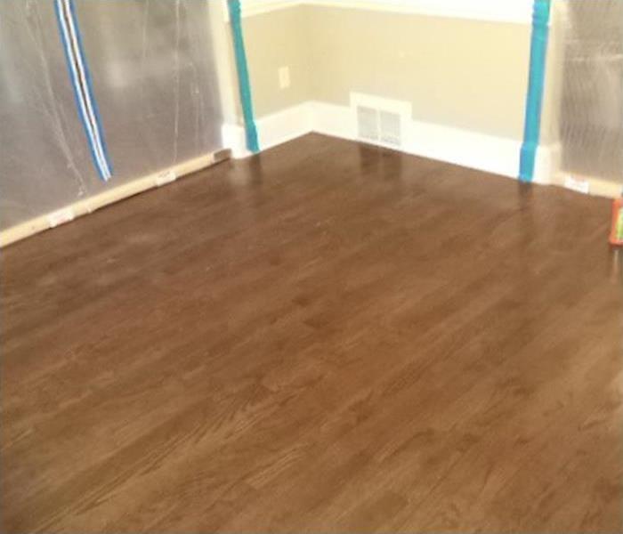clean wood floor in a home in Memphis, TN