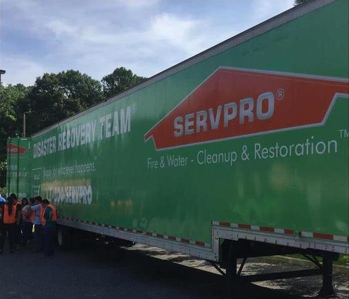 SERVPRO of Southeast Memphis Disaster Recovery Team trailer in Memphis, TN